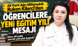 AK Parti Ağrı Milletvekili Ruken Kilerci’den Öğrencilere Yeni Eğitim Yılı Mesajı