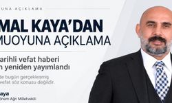 CEMAL KAYA’DAN KAMUOYUNA AÇIKLAMA: 2021 TARİHLİ VEFAT HABERİ SEHVEN YENİDEN YAYIMLANDI