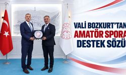 Vali Bozkurt Amatör Sporun Taleplerini Dinledi