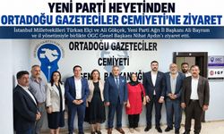 Yeni Parti’den Ortadoğu Gazeteciler Cemiyeti’ne Anlamlı Ziyaret