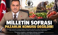 MİLLETİN SOFRASI PAZARLIK KONUSU DEĞİLDİR