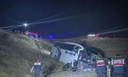 İstanbul-Ağrı Otobüsü Amasya’da Şarampole Uçtu!