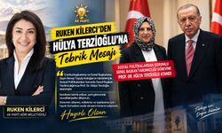 AK Parti Ağrı Milletvekili Kilerci’den Hülya Terzioğlu’na Tebrik Mesajı