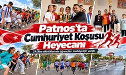 Patnos'ta Cumhuriyet Bayramı Öncesi Genç Sporcular Parkura Çıktı
