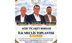 Ağrı Ticaret Borsası’nda Yeni Dönemin İlk Meclis Toplantısı Gerçekleştirildi