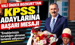 Ağrı Valsi Bozkurt'tan Başarı Mesajı