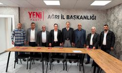 Yeni Parti Ağrı Teşkilatlarından Ali Bayram’a Güçlü Destek