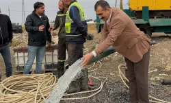 Taşlıçay’da içme suyu için önemli gelişme yaşandı!