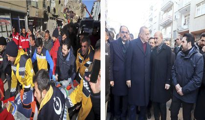 Ağrı Belediye Başkanı Savcı Sayan, Deprem Bölgesinde Çalışmalara Katıldı