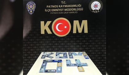 Ağrı’da 350 bin liralık kaçak cep telefonu!