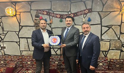 ASKF’den Diyadin Kaymakamı Karali’ye Teşekkür Ziyareti