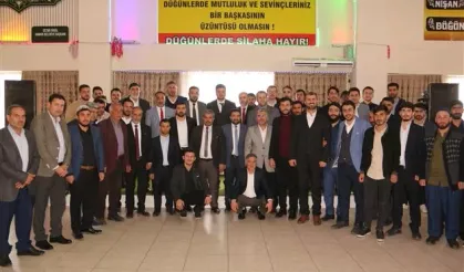 Ağrı Müftülüğü desteğiyle dünya evine girdi