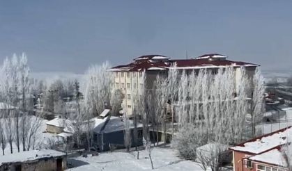 Ağrı’da kartpostallık görüntüler oluşmaya başladı!