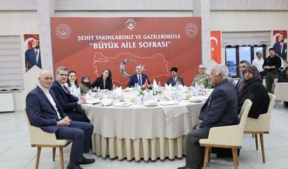 Ağrı Valiliği, İlk İftarını Şehit ve Gazi Aileleriyle Yaptı
