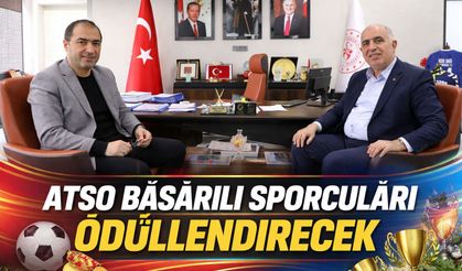 ATSO, Başarılı Sporcuları Ödüllendirecek