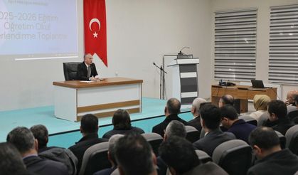 Ağrı’da okul müdürleriyle toplantı yapıldı!