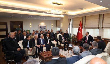 Yayladağılılardan Vali Bozkurt’a ziyaret