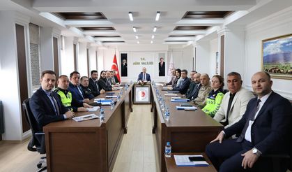 Ağrı Valiliği’nden Kurban Bayramı tedbirlerine yönelik toplantı