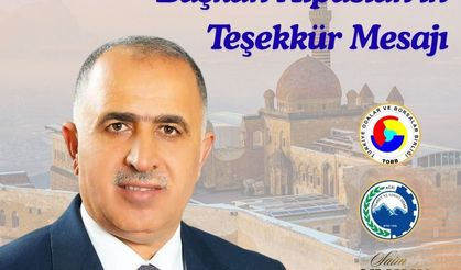 ATSO Başkanı Alpaslan’dan Teşekkür Mesajı