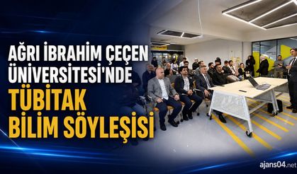 AİÇÜ’de TÜBİTAK Bilim Söyleşisi Düzenlendi