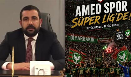 İş İnsanı Barbaros’tan Amedspor’un Süper Lig Yükselişine Tebrik Mesajı