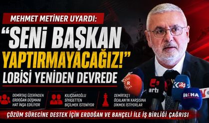 Mehmet Metiner’den Demirtaş Üzerinden Kurulan Siyasi Hatta Dikkat Çeken Uyarı