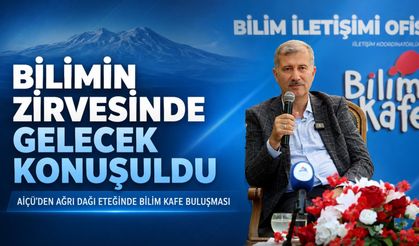 AİÇÜ’den Ağrı Dağı Eteğinde Bilim Kafe Buluşması
