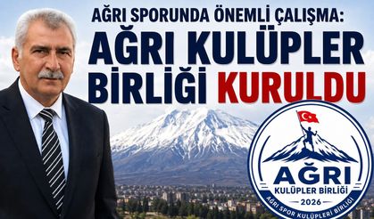 Ağrı Sporunda Önemli Çalışma: Ağrı Kulüpler Birliği Kuruldu