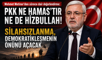 Mehmet Metiner’den “Sürece Dair Yanlış Anlayışlar” değerlendirmesi: “Silahsızlanma demokratikleşmenin önünü açacak”