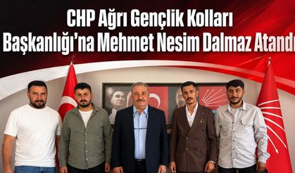 CHP Ağrı Gençlik Kolları Başkanlığı’na Mehmet Nesim Dalmaz Atandı