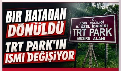 TRT Park’ın İsmi Ahmed-i Hani Oluyor