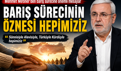 Mehmet Metiner: “Barış Sürecinin Öznesi Hepimiziz”