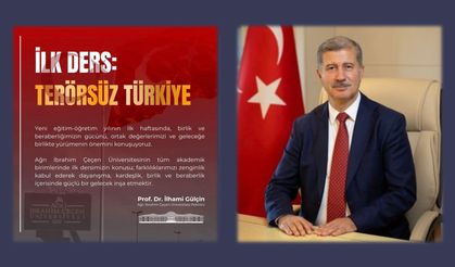 AİÇÜ’de Yeni Eğitim Yılı “Terörsüz Türkiye” Temasıyla Başladı