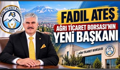 Ağrı Ticaret Borsası’nda Seçiminde Fadıl Ataş 121 Oy Aldı