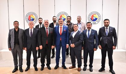 Fadıl Ataş'tan TOBB Başkanı Hisarcıklıoğlu'na Ziyaret
