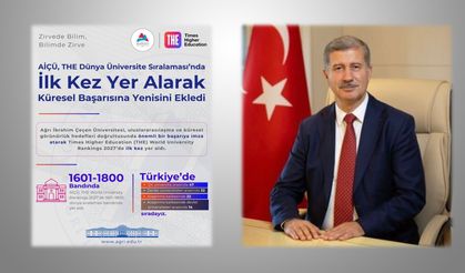 AİÇÜ, THE Dünya Üniversite Sıralaması’nda İlk Kez Yer Aldı!