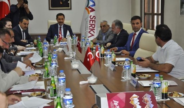 SERKA özel sektör projelerine destek için toplandı