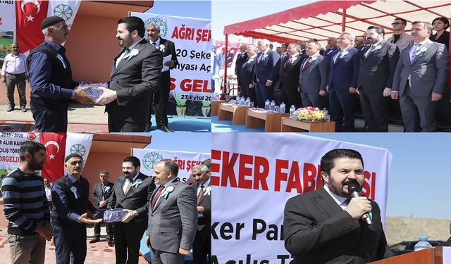 Savcı Sayan Pancar Alımı Açılış Töreninde: Pancarı Tefecilik Öldürdü
