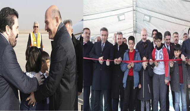 Bakan Soylu: ''Bir Tarafta Savcı Sayan, Bir Tarafta Turizm Ağrı'ya Hayırlı Olsun''
