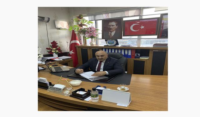 Ak Parti Tutak İlçe Başkanı Mehmet Sayan'dan Yeni Yıl  Kutlama Mesajı