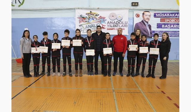 Ağrı'da Analig Badminton grup müsabakaları sona erdi