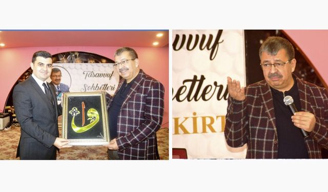 Yazar Hayati İnanç, Eleşkirt'te "Can Veren Pervaneler" konulu konferans verdi