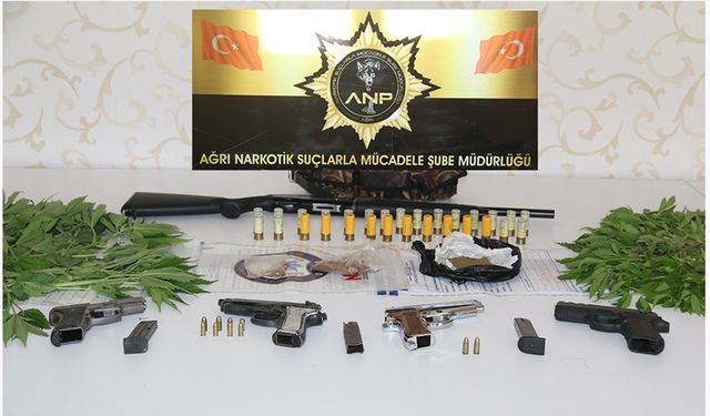 Ağrı Emniyet Güçleri Uyuşturucu Ticareti Yapanlara Göz Açtırmıyor