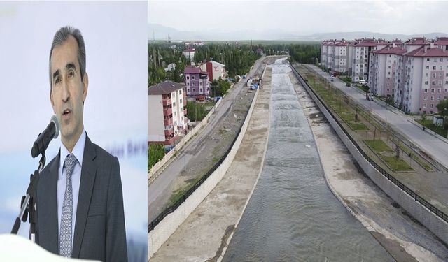 Taşlıçay Deresi ıslah çalışmasında fiziki olarak yüzde 65 gerçekleşme sağlandı