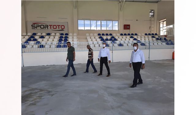 Ağrı GSİM Cihan Demir Eleşkirt Tesislerini İncelemelerde bulundu