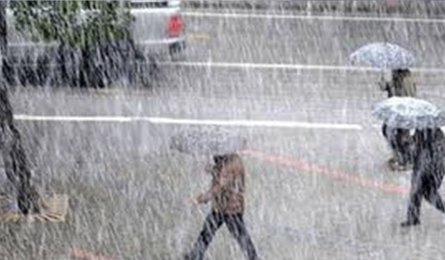 DİKKAT! Meteorolojiden  Ağrı ve bu üç ile şiddetli sağanak yağış uyarısı geldi!