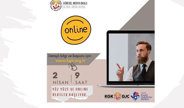 “Küresel Medya Okulu” 2 Nisan’da başlıyor!