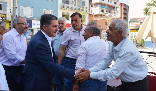 AK Parti Ağrı Milletvekili Çelebi Doğubayazıt’ı Ziyaret Etti