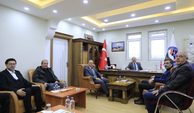 Ağrı Valisi Dr. Varol’dan DTSO Başkanı Cemal Can’a Ziyaret