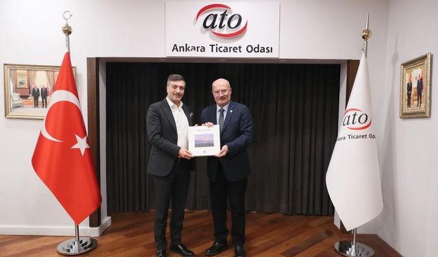 DTSO Başkanı Can’dan, ATO Başkanı Baran’a Ziyaret